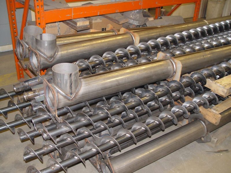 Unloading and Sweep Arm Augers